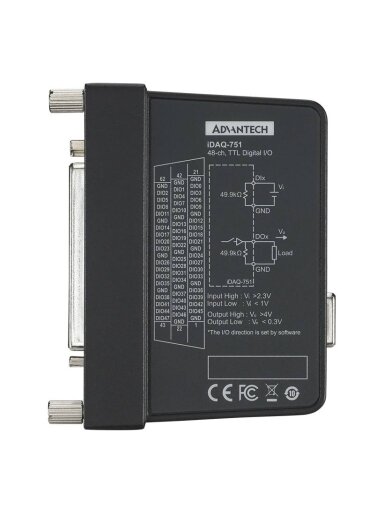 Advantech iDAQ-751 48-ch TTL DI/O iDAQ Module