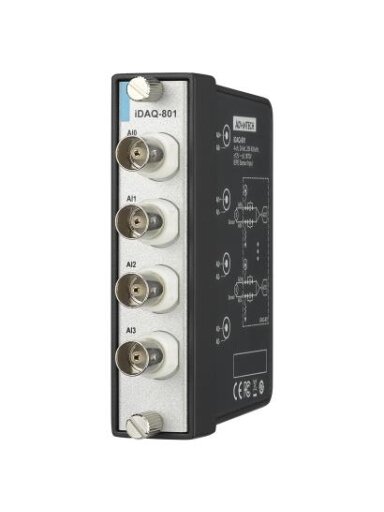 Advantech iDAQ-801 256kS/s/ch, 24-bit, 4-ch iDAQ Module for Sound and Vibration