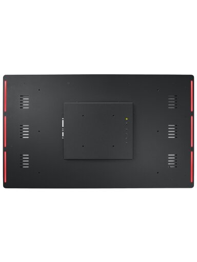 Advantech IDP31-270W 27" flat touch display with surround LED strip, full HD resolution and multiple input sources VGA/DVI/DP