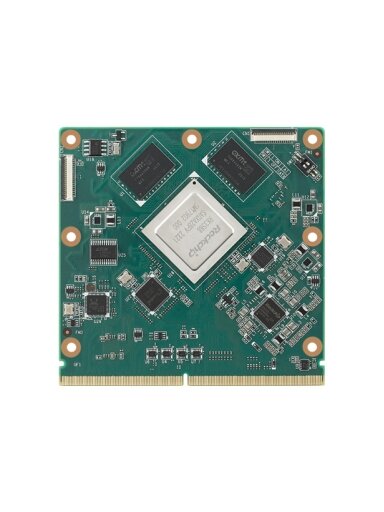 Advantech ROM-6881 Advantech ROM-6881, a SOM module based on Rockchip RK3588 Cortex-A76 and A55 SoC, it complies with the SMARC 2.1 Full-size COM standard