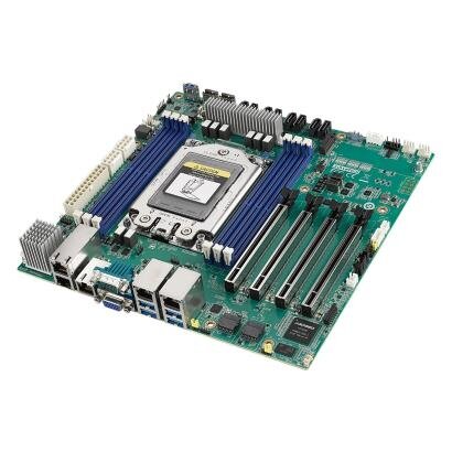 Advantech AIMB-592 Micro-ATX pagrindinė plokštė su AMD EPYC 7003 serijos procesoriumi
