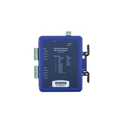 Advantech BB-485OPDRI ULI-234TCI – Trijų krypčių izoliuotas RS-422 / 485 kartotuvas, pramoninis, montuojamas ant DIN bėgelio, gnybtų blokai