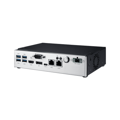Advantech EPC-M5377R kompaktiška sistema su baregone technologija ir Intel Raptor Lake procesoriumi, išmanusis ventiliatorius