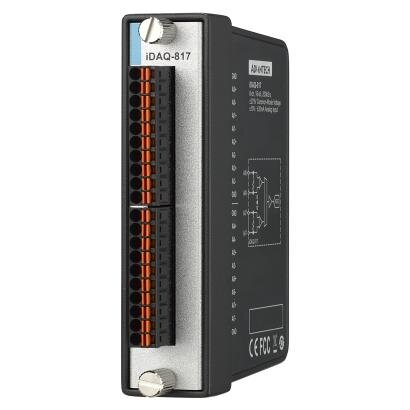 Advantech iDAQ-817 8 kanalų, 16 bitų, 200 kS/s iDAQ analoginių įėjimų modulis Advantech iDAQ-817 8 kanalų, 16 bitų, 200 kS/s iDAQ analoginių įėjimų modulis