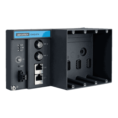 Advantech iDAQ-974 4 lizdų GbE pramoninė duomenų rinkimo (DAQ) šasi Advantech iDAQ-974 4 lizdų GbE pramoninė duomenų rinkimo (DAQ) šasi