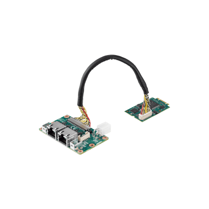 Advantech MIOe-M2LAN M.2 3052 išplėtimo plokštė dviem 2,5 GbE LAN prievadams Advantech MIOe-M2LAN M.2 3052 išplėtimo plokštė dviem 2,5 GbE LAN prievadams