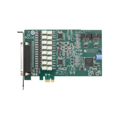 Advantech PCIE-1841 16/8 kanalų, 18 bitų, 1 MS/s kiekvienam kanalui PCI Express duomenų rinkimo (DAQ) plokštė su vienalaikiu analoginių įėjimų mėginių ėmimu