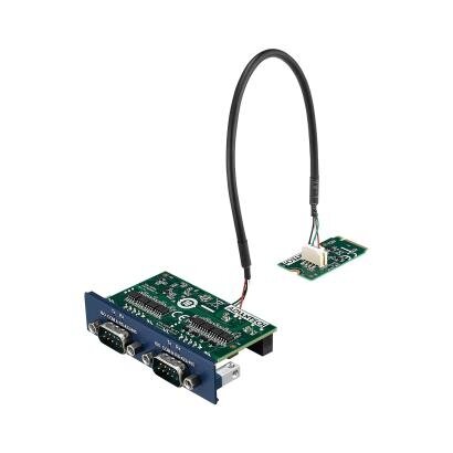 Advantech PCM-34D2R4 2 prievadų izoliuotas RS-422/485, M.2 B raktas (2242, USB), DB9