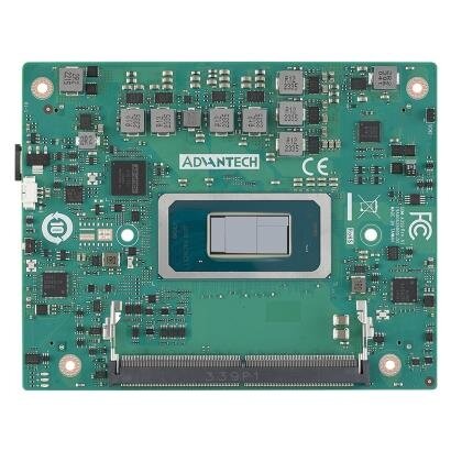 Advantech SOM-A350 Intel Core Ultra procesoriai (kodinis pavadinimas: Meteor Lake ir Arrow Lake-U/H), COM-HPC kliento A dydžio modulis