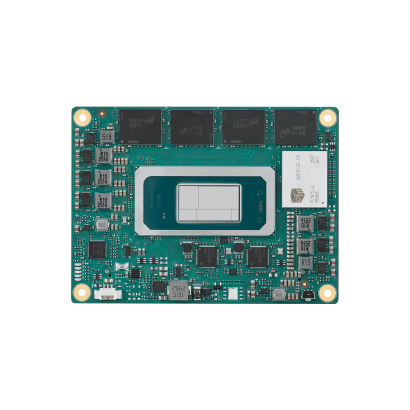 Advantech SOM-M250 Intel Core Ultra 3 serijos procesoriai, COM-HPC mini dydžio modulis