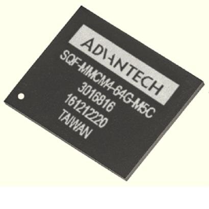 Advantech SQF-MM5 M9x SQFlash 153 kontaktų (ball) eMMC serija