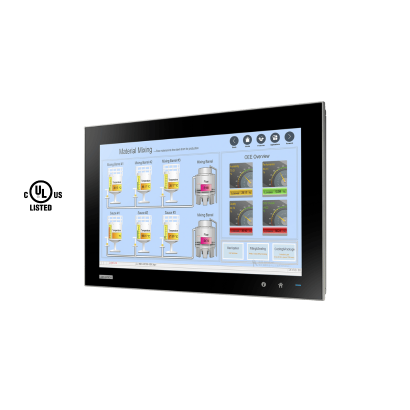 Advantech TPC-318WH Kompiuteris su 8 kartos Intel® Core™ i5 procesoriumi, įmontuota 8 GB DDR4 RAM ir UL 1 klasės 2 padalinio sertifikatu