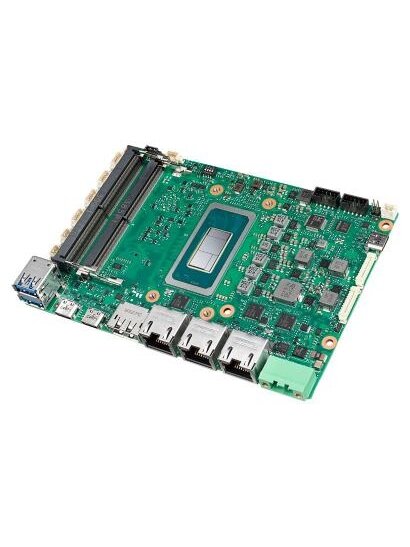 Advantech AFE-R360 Intel Core Ultra 7/5 Processors, up to 16 Cores, TDP 28/15W
Dual Channel DDR5-5600, up to 96GB
Support MIPI-CSI through 120Pin B2B connector
3x LAN, 5x USB (incl. 1x USB4), 4x UART, 2x CAN-FD
4x Expansions: M.2 E-Key, B-Key, 2x M-Ke Advantech AFE-R360 Intel Core Ultra 7/5 Processors, up to 16 Cores, TDP 28/15W
Dual Channel DDR5-5600, up to 96GB
Support MIPI-CSI through 120Pin B2B connector
3x LAN, 5x USB (incl. 1x USB4), 4x UART, 2x CAN-FD
4x Expansions: M.2 E-Key, B-Key, 2x M-Ke