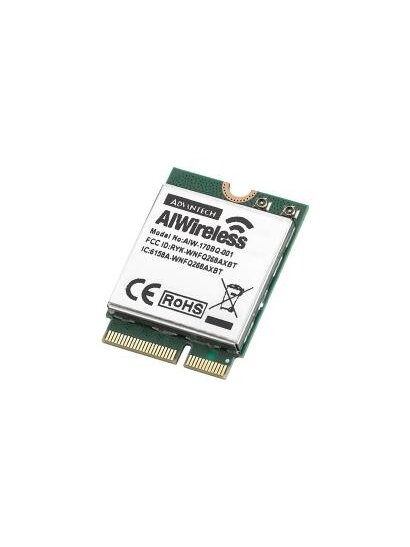 Advantech AIW-170BQ-001 Premium-Level Wi-Fi 6E M.2 Key E solution based on WCN6856/QCA2066