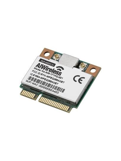 Advantech AIW-171HQ Premium-level Wi-Fi 6E MiniPCIe solution based on WCN6856/QCA2066