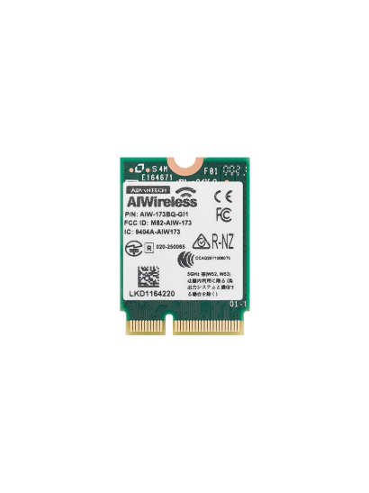 Advantech AIW-173 Premium-Level Wi-Fi 7 Key E solution based on WCN7851