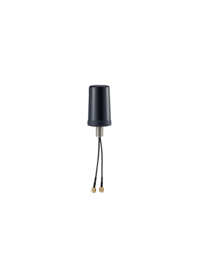 Advantech AIW-514 2-in-1 Wi-Fi Tri-band MIMO antenna, covering 2.4/5/6GHz bands, support Wi-Fi 6E/7, IP67