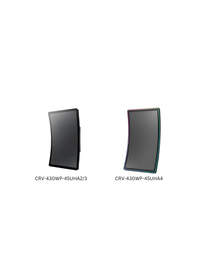 Advantech CRV-430WP Advantech CRV-430WP is designed with a 43 inch UHD C type curved LCD which features a1500R curvature. It supports 10 multi-touch controls Advantech CRV-430WP Advantech CRV-430WP is designed with a 43 inch UHD C type curved LCD which features a1500R curvature. It supports 10 multi-touch controls