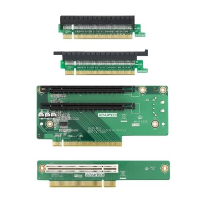 Advantech AIMB-RP3P8-12A1E Grandinės modulis: Riser plokštė (ISMB 2U PCIe x16 į 2 PCI x8 plėtimosi lizdus) ir PCI plokštė 1 Advantech AIMB-RP3P8-12A1E Grandinės modulis: Riser plokštė (ISMB 2U PCIe x16 į 2 PCI x8 plėtimosi lizdus) ir PCI plokštė 1