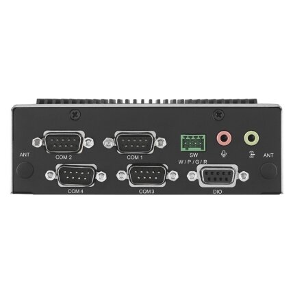 Advantech ARK-1125C Intel Atom procesorius x7211E nuolatinės srovės kompiuterinis procesorius su keturiais nuosekliaisiais prievadais, HDMI, GbE, GPIO, nuotoliniu jungikliu, 4 USB prievadais 2