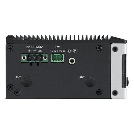 Advantech ARK-1221L DIN-Rail neventiliuojamas Box kompiuteris, Intel Atom x6413E ir Celeron J6412 QC bei Celeron N6210 nuolatinės srovės kompiuterinis procesorius  2