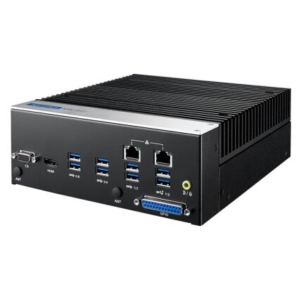 Advantech ARK-3531 neventiliuojamas kompiuteris su terminalu, programine įranga, Intel 8-osios ir 9-osios kartos Core i3/i5/i7/i9 LGA1151 2