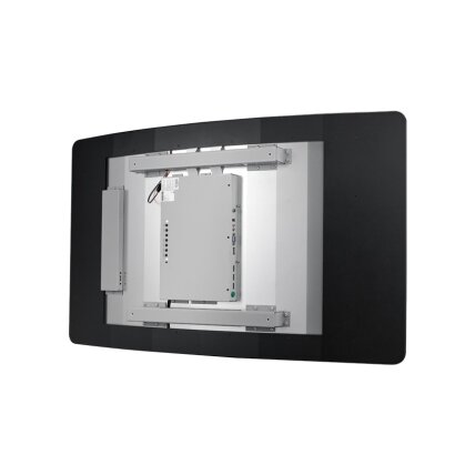 Advantech CRV-430WP „Advantech CRV-430WP“ turi 43 colių UHD C tipo lenktą LCD ekraną (1500R kreivumas). Palaiko 10 prisilietimų funkciją 1