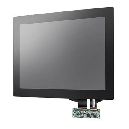 Advantech IDK-1115 15" XGA pramoninio ekrano komplektas su varžiniu / projektuojamuoju talpiniu jutikliniu ekranu 1 Advantech IDK-1115 15" XGA pramoninio ekrano komplektas su varžiniu / projektuojamuoju talpiniu jutikliniu ekranu 1