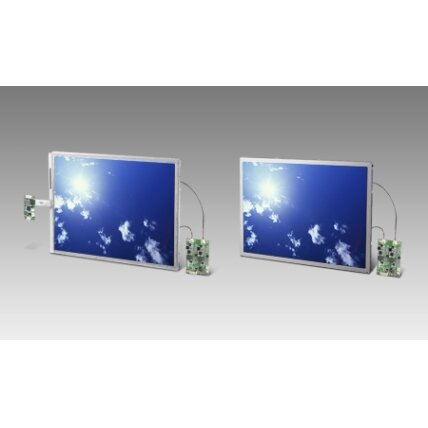 Advantech IDK-2108 8,4" SVGA, 1200 cd/m² itin didelio ryškumo pramoninio ekrano komplektas su LED foniniu apšvietimu ir LVDS sąsaja 1