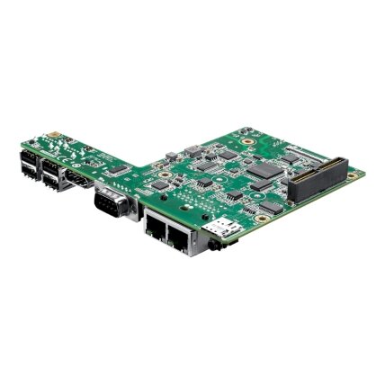 Advantech MIOe-260 M.2 B-key ir F/S miniPCIe dvigubas Intel GbE, 4 x USB 2.0, 8 x COM