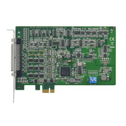 Advantech PCIE-1810 16 kanalų, 12 bitų, 500 kS/s daugiafunkcė PCIe plokštė 1