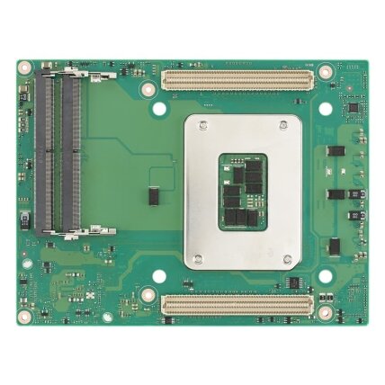 Advantech SOM-C350 13/12 kartos Intel Core procesoriai (Raptor Lake-S / Alder Lake-S) darbalaukio lizdo tipo CPU COM-HPC kliento C dydžio modulis 1