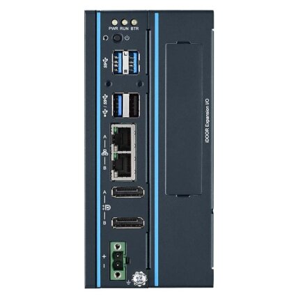 Advantech UNO-410 Sprogimui atsparus DIN bėgelio šliuzas su Intel® Atom® E3940, C1D2, ATEX/IECEx sertifikatu. 1