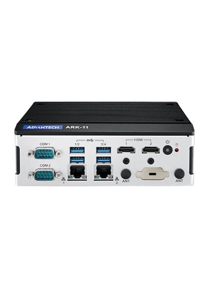 Advantech ARK-11 Intel Celeron N3350 DC SoC with 4K Dual HDMI/Dual LAN/M.2 DIN-Rail Fanless Box PC 1