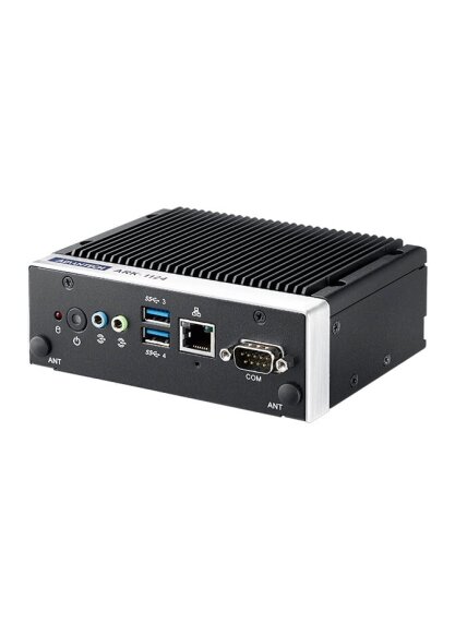 Advantech ARK-1124H Modular Fanless Box PC, Intel Atom E3940 QC SoC With Dual HDMI/ Dual LAN/ Four USB 3 Advantech ARK-1124H Modular Fanless Box PC, Intel Atom E3940 QC SoC With Dual HDMI/ Dual LAN/ Four USB 3