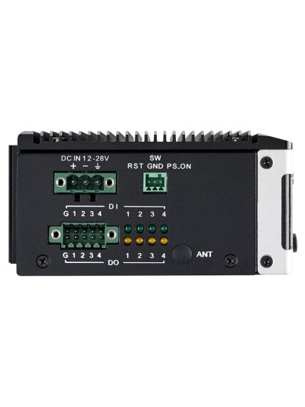 Advantech ARK-1220F Intel Atom E3940 QC SoC with isolated GbE, COM and DIO ports DIN-Rail Fanless Box PC 1