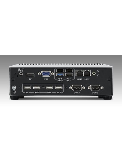 Advantech ARK-6322 Fanless Box PC, Intel Celeron Quad Core J1900 SoC with 6 COM and 8 USB 1