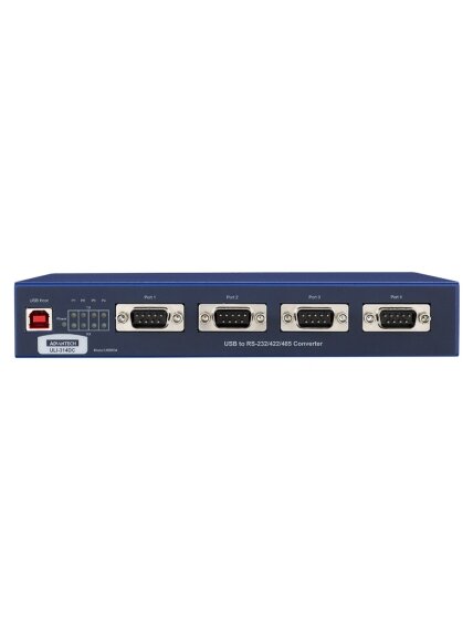 Advantech BB-USR604 ULI-314DC - USB to RS-232/422/485 (DB9 Male) Industrial Isolated Converter, 4 Port 1