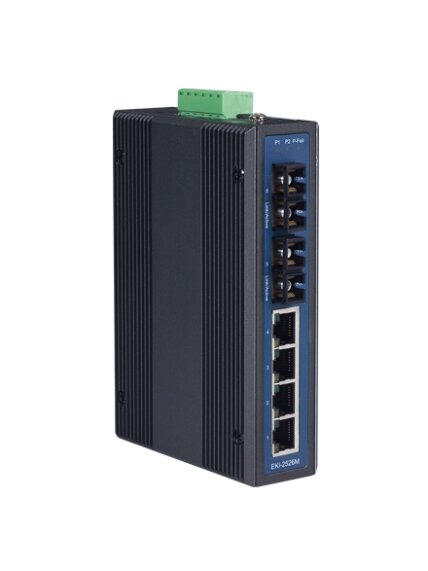 Advantech EKI-2526M 4FE+2FE ST Multi-mode Unmanaged Ethernet Switch Advantech EKI-2526M 4FE+2FE ST Multi-mode Unmanaged Ethernet Switch