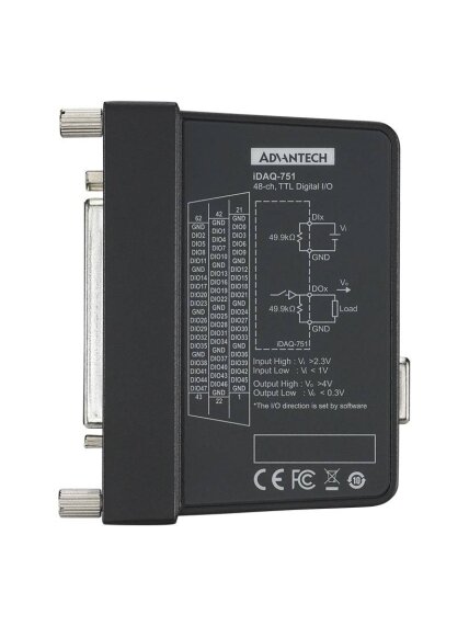 Advantech iDAQ-751 48-ch TTL DI/O iDAQ Module 1
