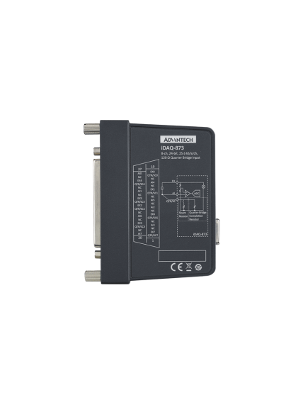 Advantech iDAQ-873 8-ch, 24-bit, 25.6kS/s, Quarter Bridge Input iDAQ Module 1