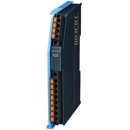 Advantech AMAX-5017V 6 kanalų įtampos analoginis įvestis EtherCAT Slice IO modulis