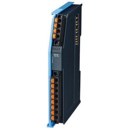 Advantech AMAX-5018 6 kanalų termoelementų įvestis EtherCAT Slice IO modulis