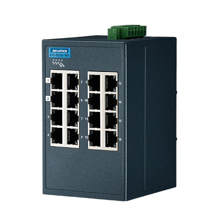Advantech EKI-5526I-MB 16FE valdomas Ethernet komutatorius, palaikantis „Modbus/TCP“, -40~75 ℃ Advantech EKI-5526I-MB 16FE valdomas Ethernet komutatorius, palaikantis „Modbus/TCP“, -40~75 ℃