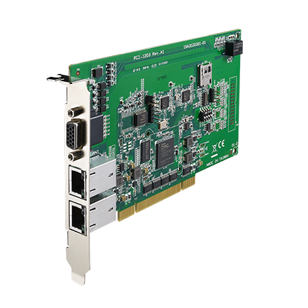 Advantech PCI-1203 2 prievadų EtherCAT universalioji PCI MDevice plokštė 1