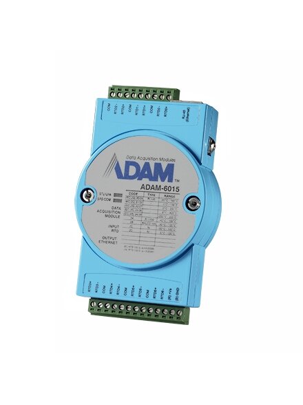 Advantech ADAM-6015 7RTD IoT Modbus Ethernet Remote I/O