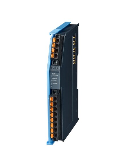 Advantech AMAX-5090 2-ch Power Input with 4-ch Digital Input EtherCAT Slice IO Module