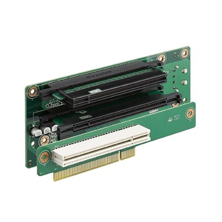 Advantech AIMB-RP3P8-12A1E Grandinės modulis: Riser plokštė (ISMB 2U PCIe x16 į 2 PCI x8 plėtimosi lizdus) ir PCI plokštė 2 Advantech AIMB-RP3P8-12A1E Grandinės modulis: Riser plokštė (ISMB 2U PCIe x16 į 2 PCI x8 plėtimosi lizdus) ir PCI plokštė 2