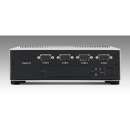 Advantech ARK-6322 Box neventiliuojamas kompiuteris, Intel Celeron keturių branduolių J1900 SoC su 6 COM ir 8 USB 2 Advantech ARK-6322 Box neventiliuojamas kompiuteris, Intel Celeron keturių branduolių J1900 SoC su 6 COM ir 8 USB 2