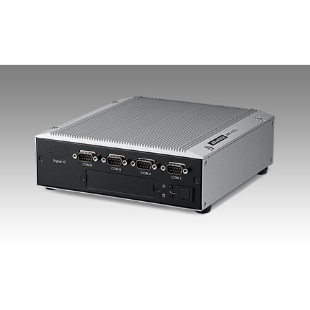 Advantech ARK-6322 Box neventiliuojamas kompiuteris, Intel Celeron keturių branduolių J1900 SoC su 6 COM ir 8 USB